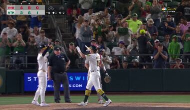 Nick Kurtz keeps Athletics alive with three-run homer in ninth inning – NBC Sports Bay Area & California