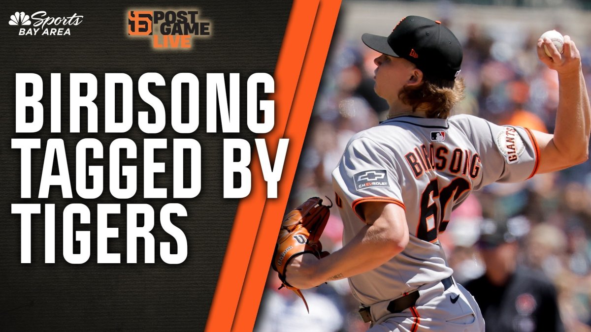 Hayden Birdsong’s second start of season a mixed bag in loss to Tigers – NBC Sports Bay Area & California