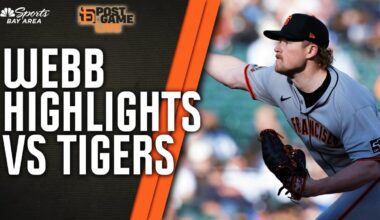 Logan Webb unable to overcome his slow start in Giants’ loss to Tigers – NBC Sports Bay Area & California