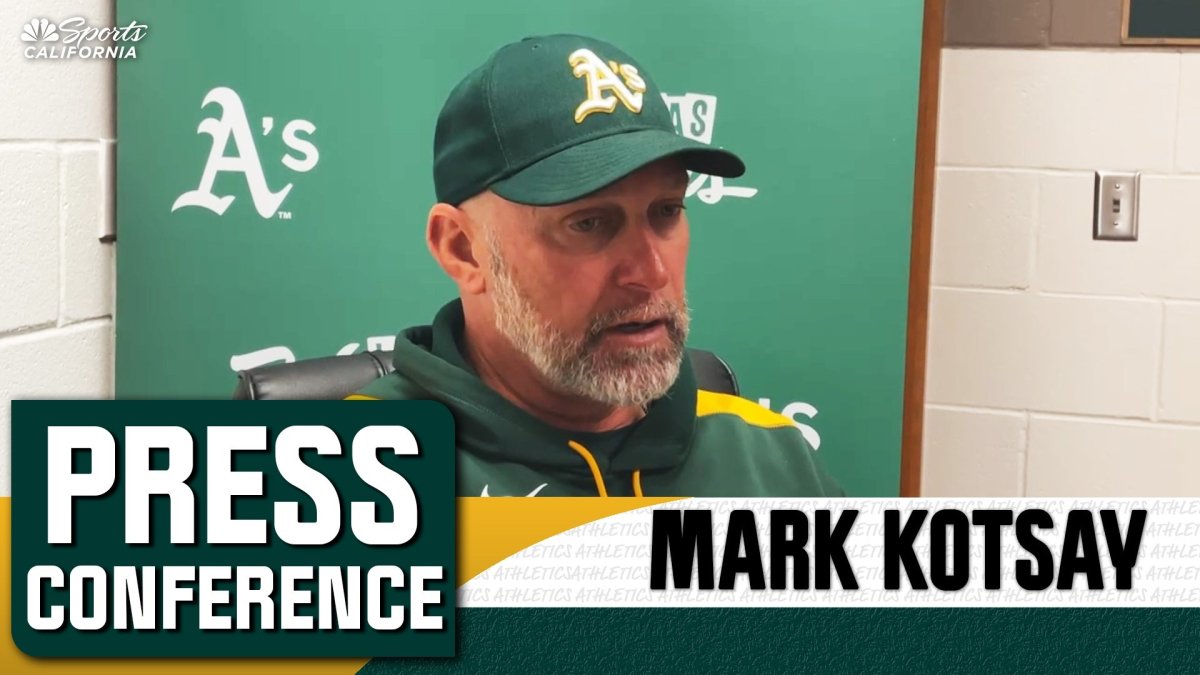 Kotsay highlights ‘positives’ despite Athletics’ ugly loss to Astros – NBC Sports Bay Area & California
