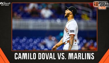 Breaking down Camilo Doval’s four-out save in Giants’ win vs. Marlins – NBC Sports Bay Area & California