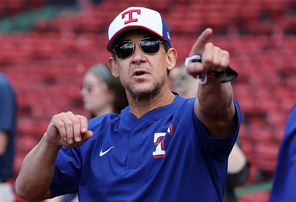 Rangers hitting coach Bret Boone. AP