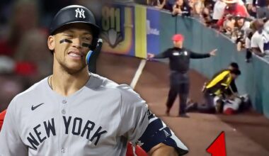 Yankees Fan Roughed Up By Security After Running Onto Field