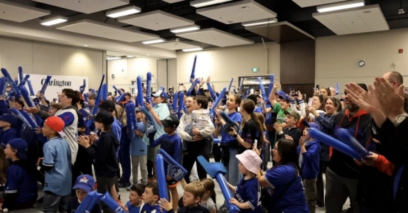 Blue Jays finally hit a grand slam with Field of Dreams grant for Clarington. #BlueJays #Grant #Clarington
