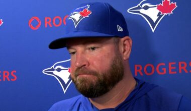 Blue Jays manager John Schneider confirms the worst for Anthony Santander