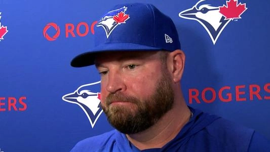 Blue Jays manager John Schneider speaks on Anthony Santander #bluejays #mlb Blue Jays manager John Schneider speaks on Anthony Santander #bluejays #mlb