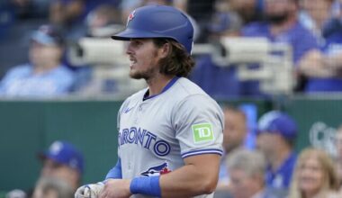 Toronto Blue Jays Addison Barger has been showing that he should not been sent back down