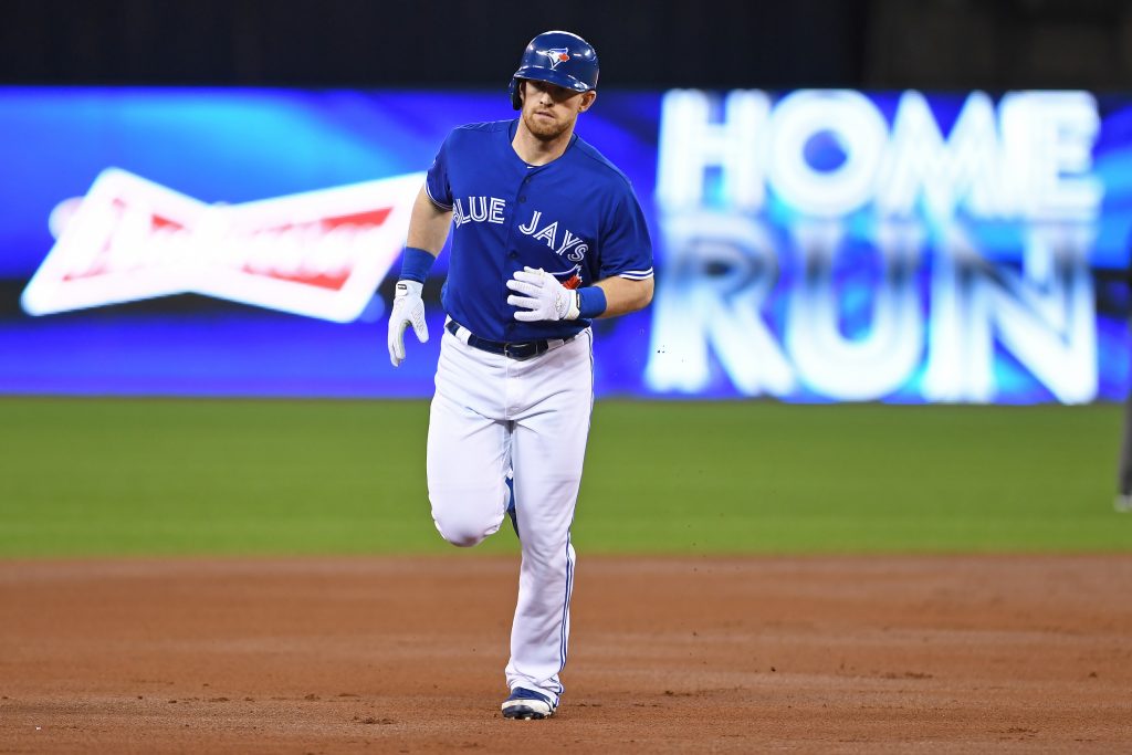 The New York Mets have released former Toronto Blue Jays outfielder