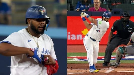 Blue Jays Vladimir Guerrero Jr sends message to Anthony Santander #bluejays #mlb
