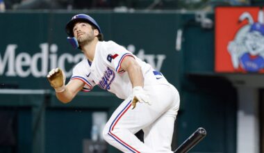 The Texas Rangers may need an everyday option at CF. Would they consider Josh Smith?