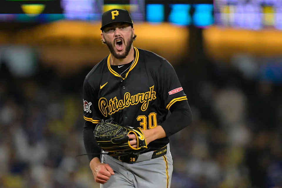 Pittsburgh Pirates starting pitcher Paul Skenes (30).Jayne Kamin-Oncea-Imagn Images
