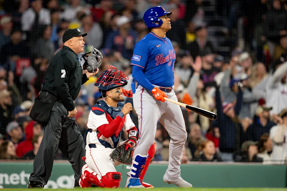 This was a single. (Maddie Malhotra/Boston Red Sox/Getty Images)
