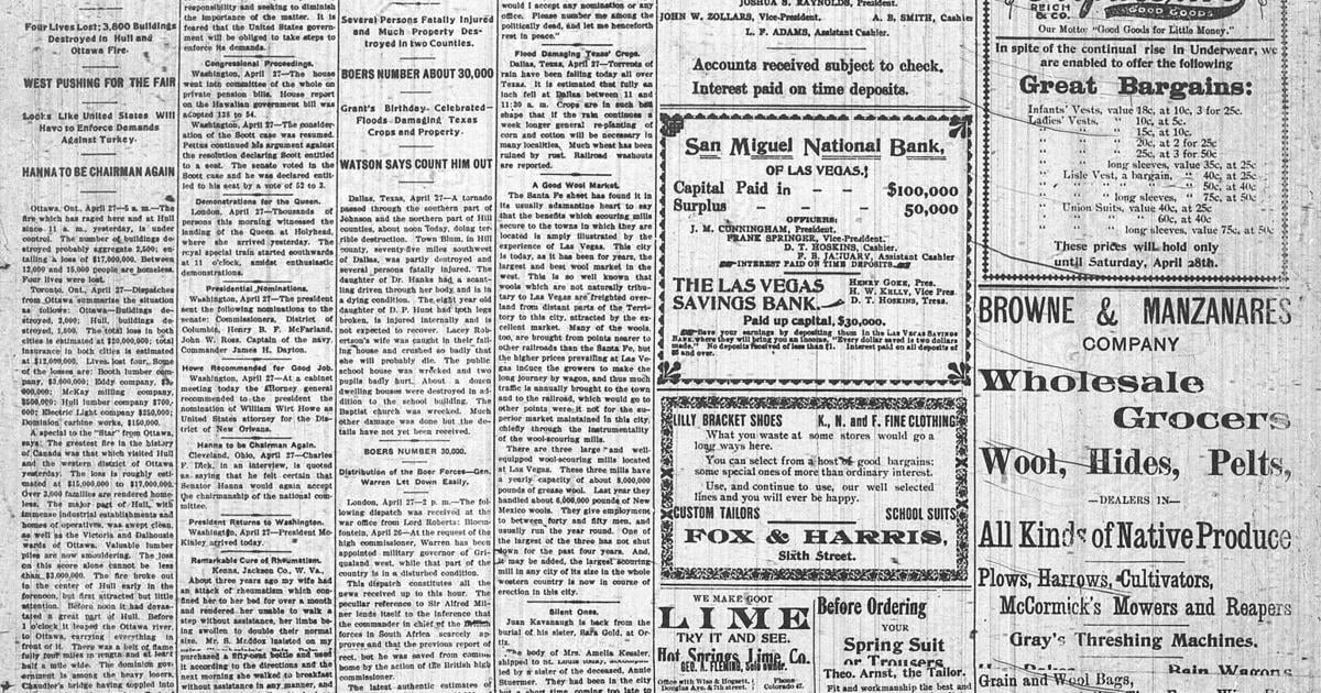 Old News April 26-May 2: Stories from the past 146 years | Local News