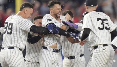 Yankees rally past Padres 4-3 in 10 innings after breaking up Cease's no-hit bid in 7th | Sports