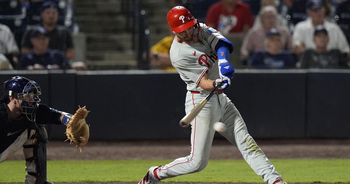 Marsh, Turner have RBIs in 10th inning as Phillies sweep Rays with 7-6 win | Sports