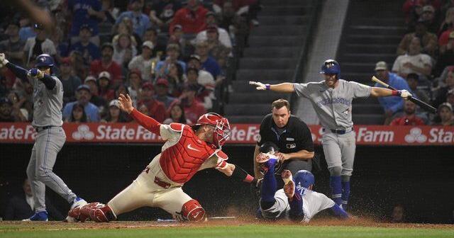 Blue Jays rally from 4 runs down to beat Angels 8-5, avoid series sweep | National Sports