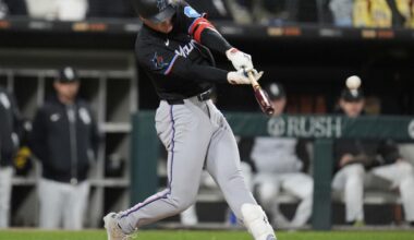Wagaman breaks tie in 8th with 2-run triple to lift Marlins over White Sox 3-1 | Sports
