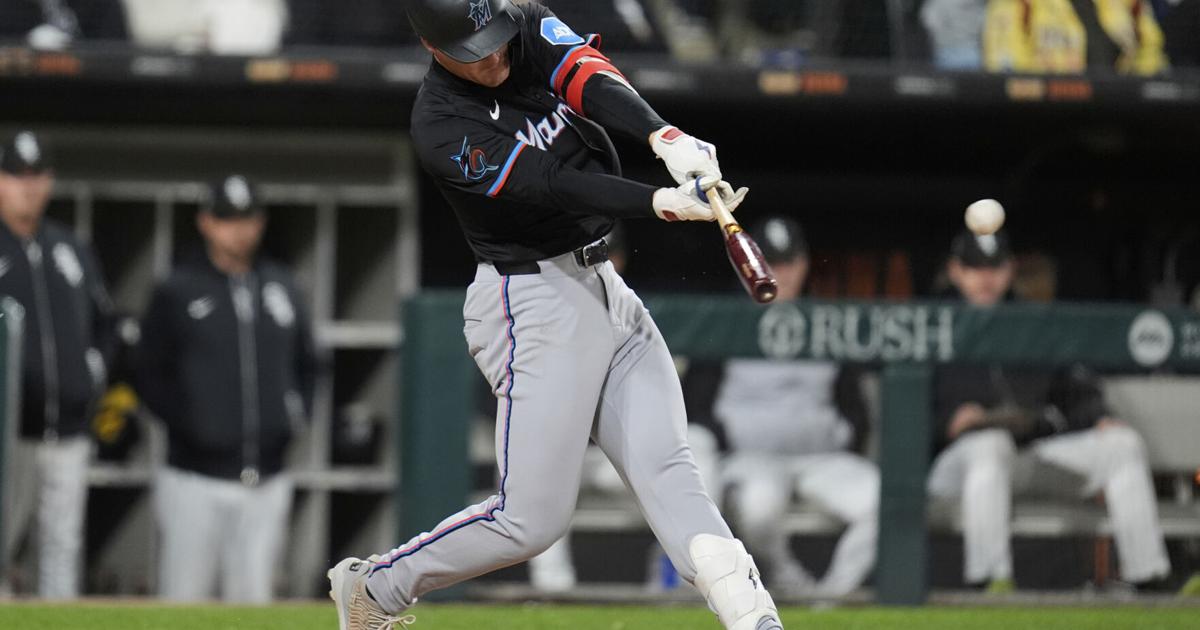 Wagaman breaks tie in 8th with 2-run triple to lift Marlins over White Sox 3-1 | Sports