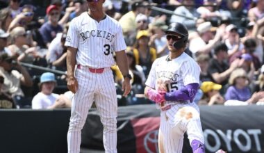 Goodman hits a double, a triple and a HR and has 5 RBIs as Rockies beat Padres 9-3 | MLB