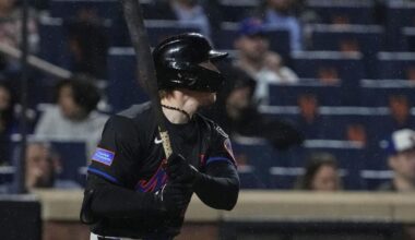Brett Baty finally displaying 1st-round bat with Mets | MLB