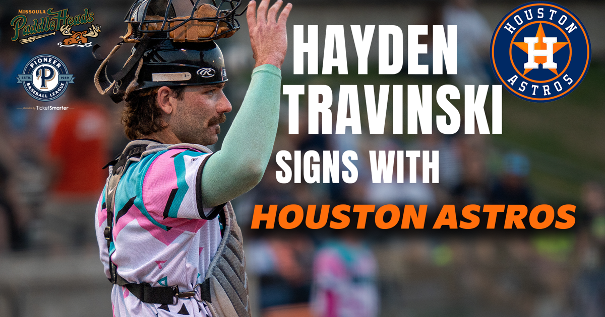 Hayden Travinski signs with Houston Astros after time with PaddleHeads | More