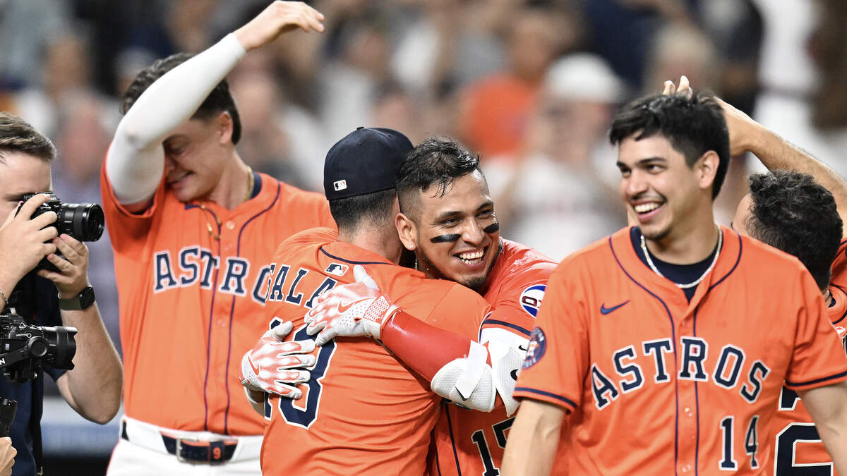 Rays vs. Astros Series Injured List - May 19-21