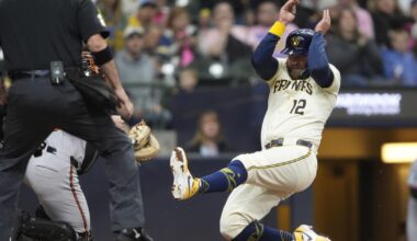 Contreras' RBI single in 8th helps Brewers win 5-4, hand Orioles their 7th straight loss | Local Sports