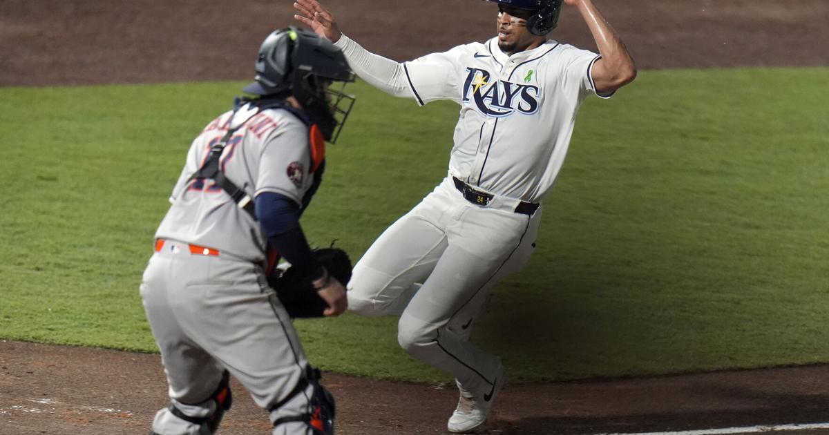 Taylor Walls hits sacrifice fly in 9th as Rays rally to beat Astros 3-2 | MLB