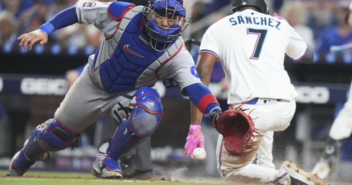 Cubs catcher Miguel Amaya will be placed on injured list due to left oblique strain | MLB