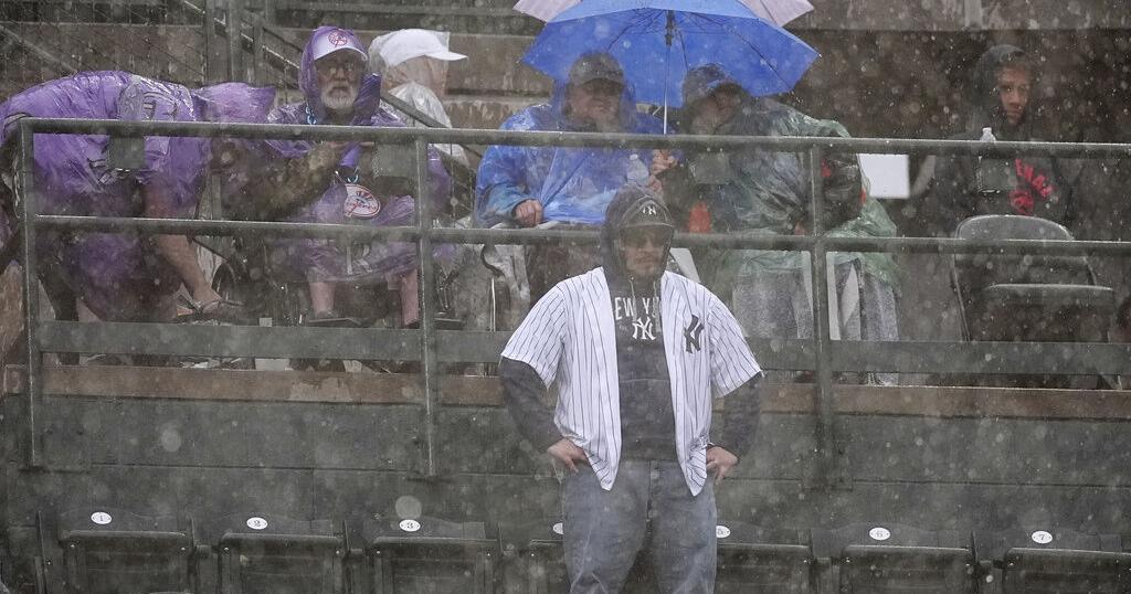 Judge helps Yankees weather Rockies, rain delay in 5-4 win to take 2 of 3 in series | Sports