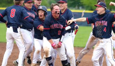 Hershberger delivers walk-off hit to lift Napoleon baseball over Wauseon in Division IV district semifinal |