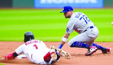 Martínez hits 3-run HR as Guardians rally past Dodgers | Sports