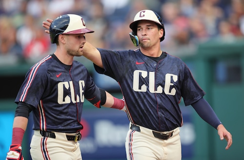 Cleveland Guardians battle the Texas Rangers at Progressive Field