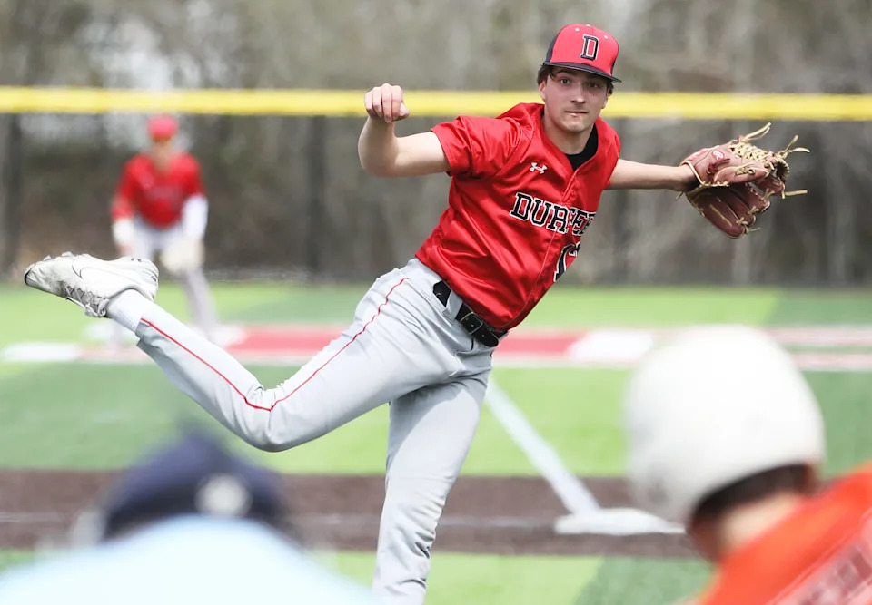 Durfee pitcher Will LaBrie