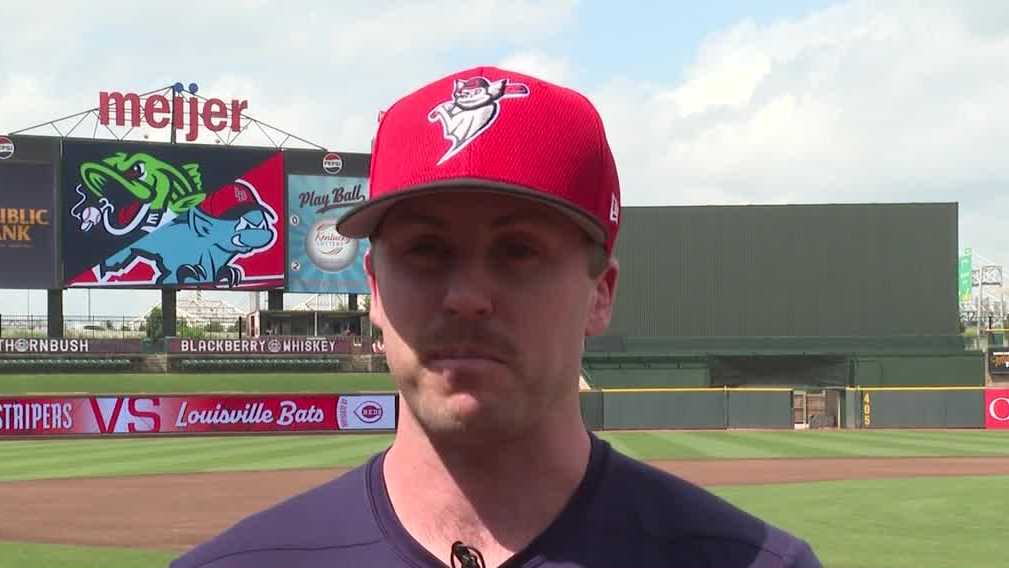 West Point graduate representing Army while playing for Louisville Bats