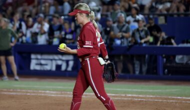 What are the rule differences between college softball and baseball?