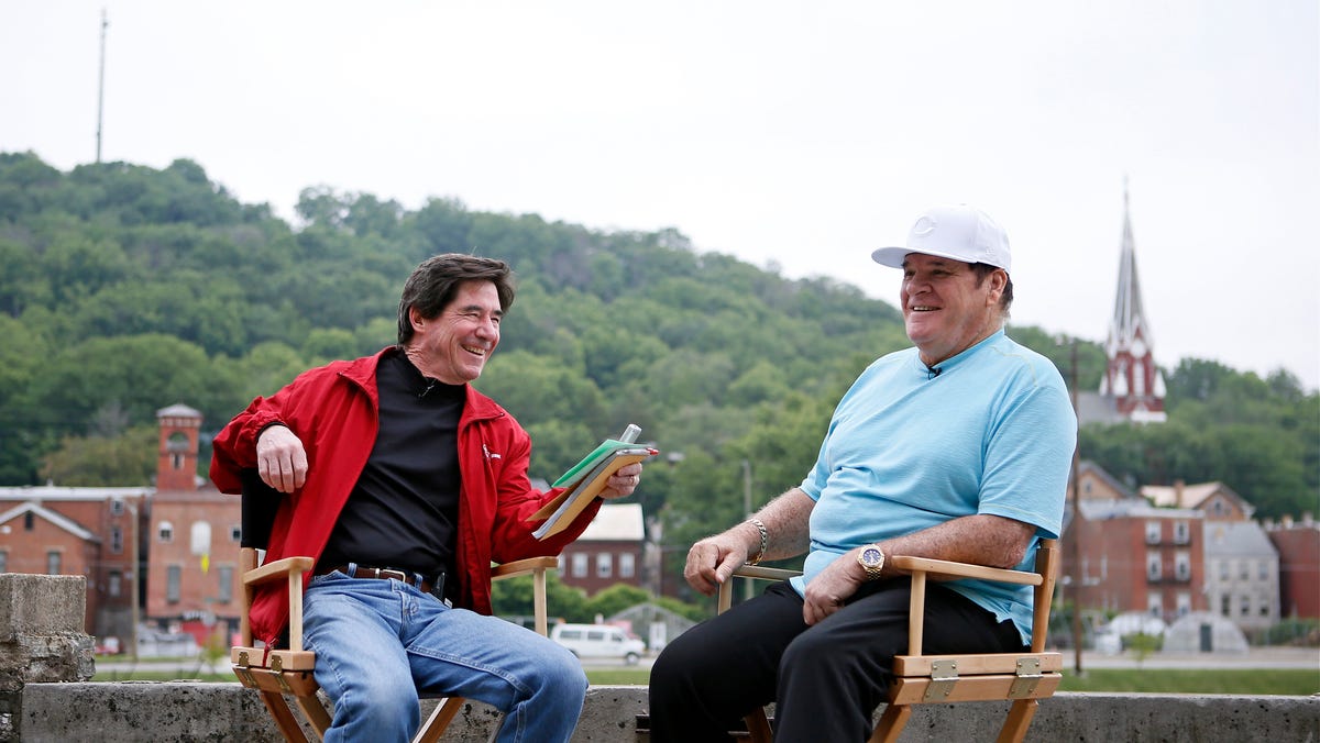 Pete Rose Field dedicated at Boldface Park