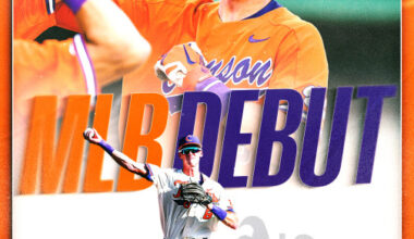 Davidson Makes MLB Debut – Clemson Tigers Official Athletics Site