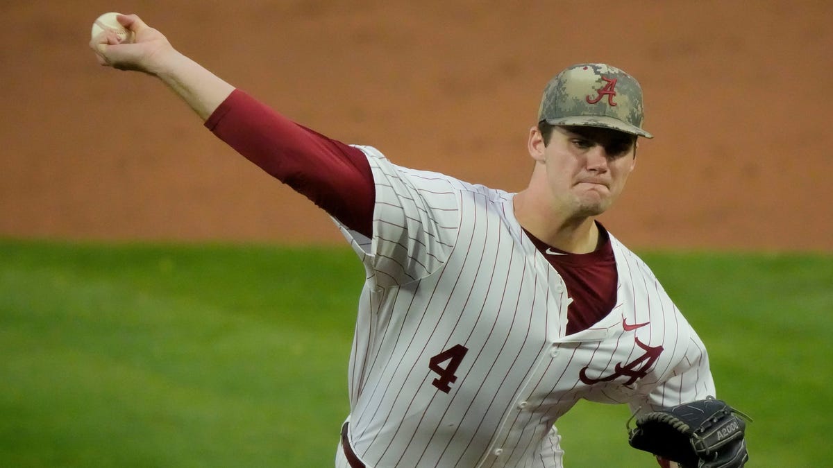 Alabama's Riley Quick projected in 2025 MLB first round mock draft