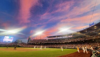 NCAA baseball tournament bracket, schedule for College World Series