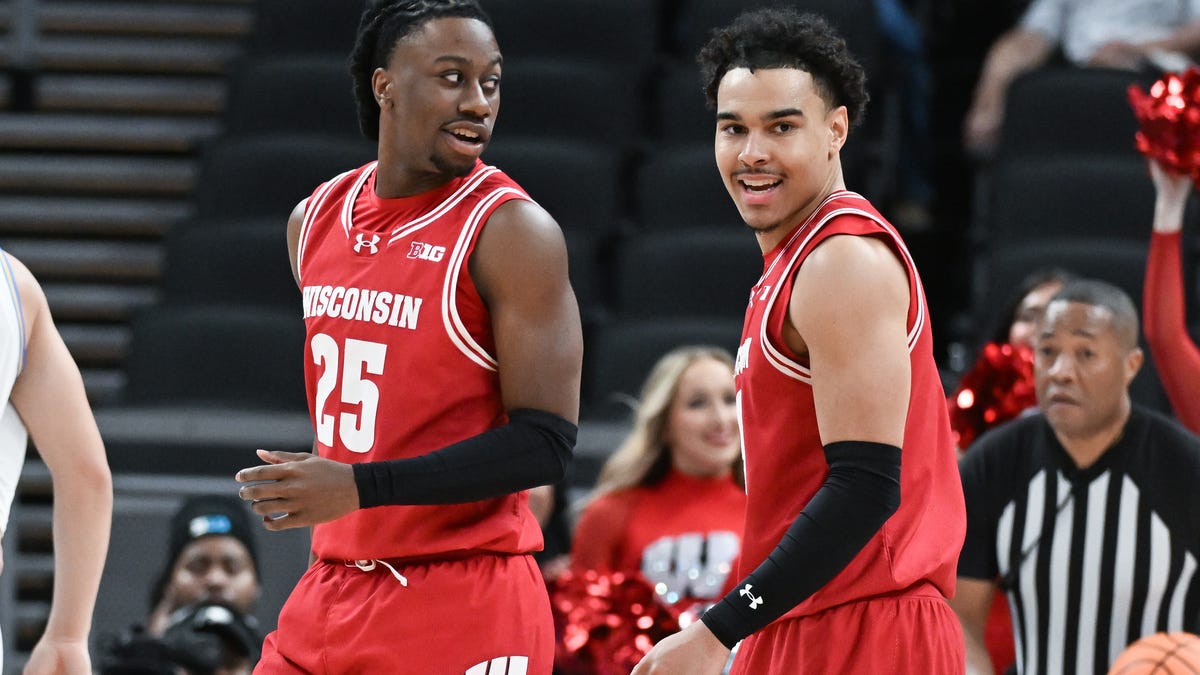 Wisconsin Basketball star John Tonje First Pitch White Sox MLB