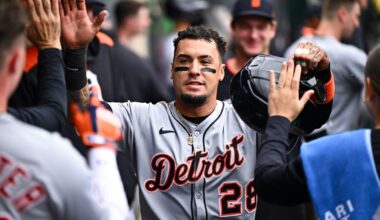 Tigers hit new heights atop AL standings