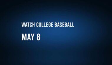 How to watch or stream college baseball on Thursday, May 8