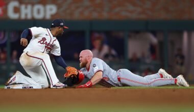 Reds-Braves ump misses Ozzie Albies call on Blake Dunn stolen base