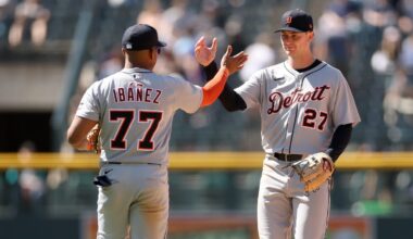 Detroit Tigers tied with Los Angeles Dodgers for best record in MLB