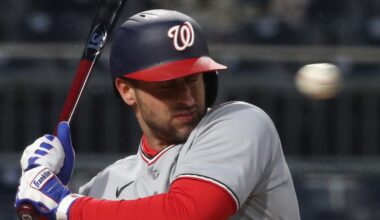 Nationals INF months away after beaning