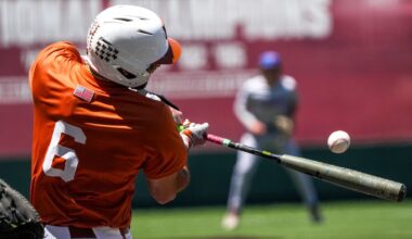 Longhorns fall from top ranking after series loss