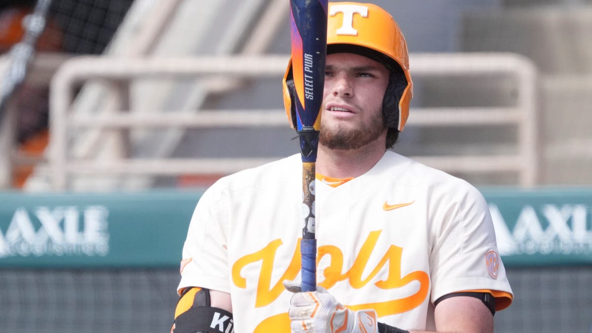 Latest MLB prospect ranking for Tennessee infielder Gavin Kilen
