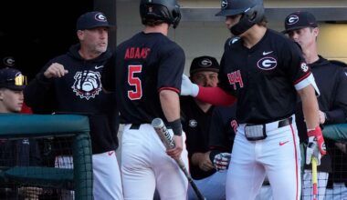 UGA baseball NCAA Tournament projections ahead of Texas A&M series