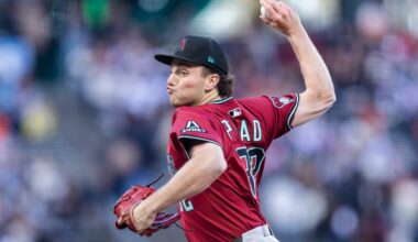 Brandon Pfaadt struggles, serves up grand slam